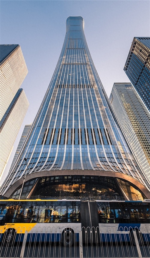 北京第一高楼——北京中信大厦