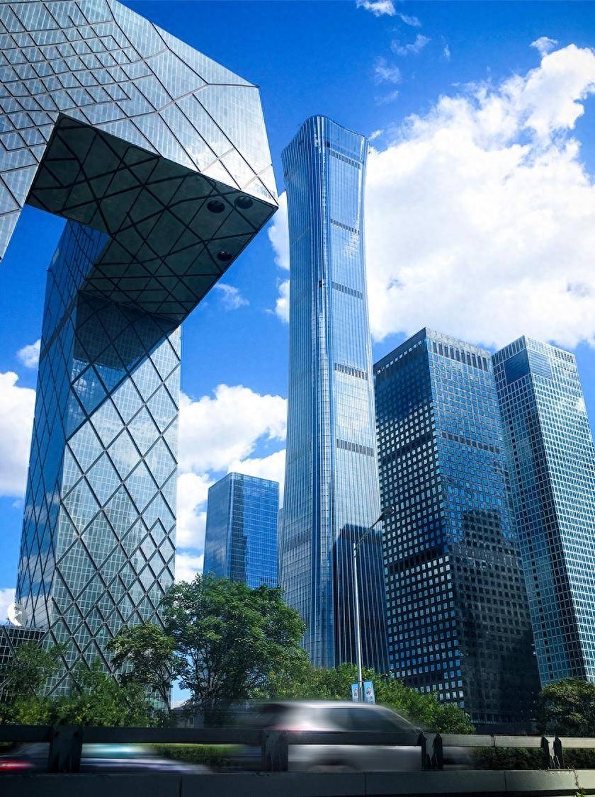 北京第一高楼——北京中信大厦