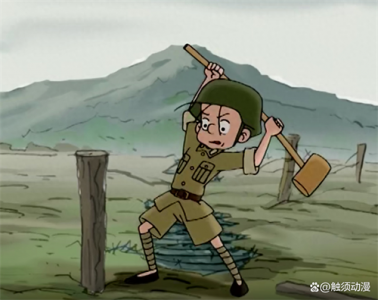 ​早在《聪明的顺溜》之前，就有一部军旅动画叫《三毛从军记》