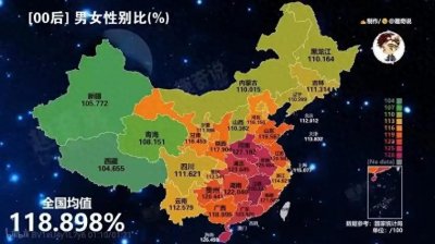 ​2025中国未婚潮数据大曝光！90后男性六成未婚，00后性别比失衡