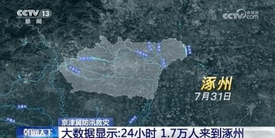 ​24小时内1.7万人逆行涿州！支援力量从何而来？