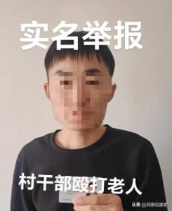 ​村支书殴打67岁老人，儿子实名举报8个月无果，官方回复来了